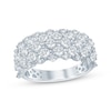 Thumbnail Image 1 of Now + Forever Lab-Grown Diamonds Multi-Row Ring 2 ct tw 14K White Gold
