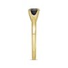 Thumbnail Image 2 of Now + Forever Round-Cut Black Diamond Solitaire Ring 1 ct tw 14K Yellow Gold (I3)