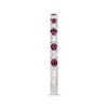 Thumbnail Image 2 of Neil Lane Ruby Anniversary Band 1/5 ct tw Round-cut Diamonds 14K White Gold