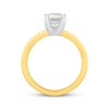 Thumbnail Image 2 of Now + Forever Lab-Grown Diamonds Radiant-Cut Solitaire Engagement Ring 2 ct tw 14K Yellow Gold (F/S12)