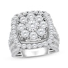 Thumbnail Image 1 of Now + Forever Multi-Diamond Halo Engagement Ring 4 ct tw 10K White Gold
