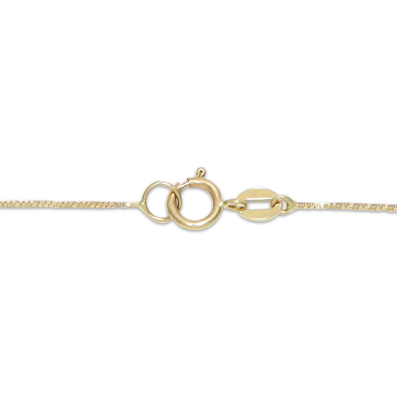 Main Image 4 of Hidden Message &quot;I Love You&quot; Envelope Necklace 10K Yellow Gold 18&quot;