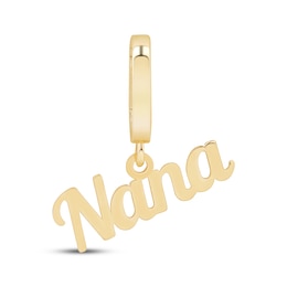Charmed Memories "Nana" Charm 10K Yellow Gold
