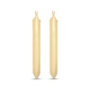 Thumbnail Image 2 of Oval Knife-Edge Hoop Earrings 10K Yellow Gold