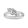 Thumbnail Image 3 of True Fans Philadelphia Eagles 1/15 ct tw Diamond Ring Sterling Silver