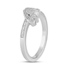 Thumbnail Image 5 of True Fans Philadelphia Eagles 1/15 ct tw Diamond Ring Sterling Silver