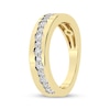Thumbnail Image 2 of Now + Forever Diamond Diagonal Anniversary Ring 1/2 ct tw 10K Yellow Gold