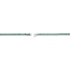 Thumbnail Image 4 of STUDIO BY KAY Marquise-Cut Lab-Created Emerald Tennis Necklace Sterling Silver 18"
