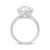 Thumbnail Image 2 of Now + Forever Lab-Grown Diamonds Pear-Shaped Engagement Ring 5-1/2 ct tw 14K White Gold