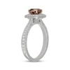 Thumbnail Image 2 of Neil Lane Desert Diamonds Cushion-Cut Halo Engagement Ring 1-3/8 ct tw 14K Two-Tone Gold