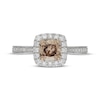 Thumbnail Image 3 of Neil Lane Desert Diamonds Cushion-Cut Halo Engagement Ring 1-3/8 ct tw 14K Two-Tone Gold