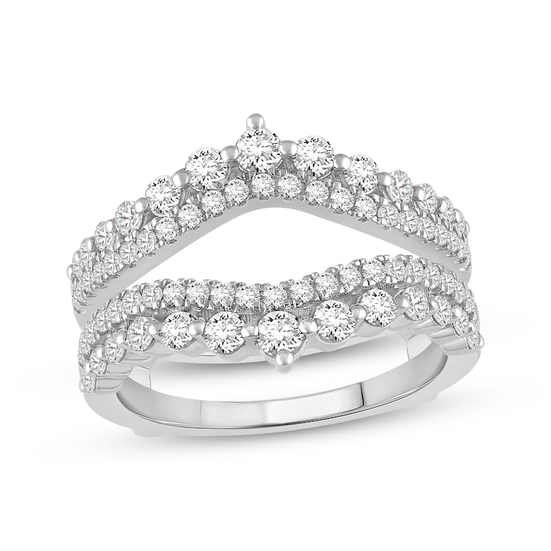 Main Image 1 of Now + Forever Diamond Enhancer Ring 1 ct tw 14K White Gold