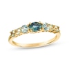 Thumbnail Image 1 of Le Vian Montana Sapphire Ombré Ring 14K Honey Gold