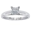 Thumbnail Image 0 of THE LEO Diamond Solitaire Ring 3/4 ct Princess-cut 14K White Gold