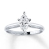Thumbnail Image 1 of Now + Forever Diamond Solitaire Ring 3/4 carat Marquise 14K White Gold (I/I2)