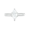 Thumbnail Image 4 of Now + Forever Diamond Solitaire Ring 1 carat Marquise 14K White Gold (I/I2)