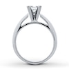Thumbnail Image 2 of Now + Forever Certified Diamond Ring 1-1/4 carats Princess-cut 14K White Gold (I/I2)