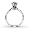 Thumbnail Image 2 of Now + Forever Diamond Solitaire Ring 1 carat Heart-shaped 14K White Gold (I/I2)
