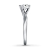 Thumbnail Image 3 of Now + Forever Diamond Solitaire Ring 1 carat Heart-shaped 14K White Gold (I/I2)