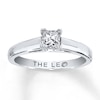 Thumbnail Image 1 of THE LEO Diamond Solitaire Ring 1/2 ct Princess-cut 14K White Gold