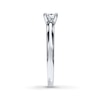 Thumbnail Image 3 of THE LEO Diamond Solitaire Ring 1/2 ct Princess-cut 14K White Gold
