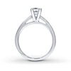 Thumbnail Image 2 of THE LEO Diamond 3/4 ct Princess-cut Ring 14K White Gold