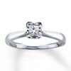 Thumbnail Image 1 of Now + Forever Diamond Ring 1/5 Carat Princess-cut 10K White Gold (I/I3)