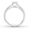 Thumbnail Image 2 of Now + Forever Diamond Ring 1/5 Carat Princess-cut 10K White Gold (I/I3)