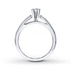 Thumbnail Image 2 of THE LEO Diamond Artisan Ring 1/3 Carat Princess-cut 14K White Gold