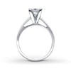 Thumbnail Image 1 of THE LEO Diamond Artisan Ring 1-1/2 ct tw Princess-cut 14K White Gold