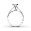Thumbnail Image 2 of THE LEO Diamond Artisan Ring 1-1/2 ct tw Princess-cut 14K White Gold