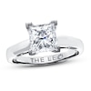 Thumbnail Image 0 of THE LEO Diamond Ring 2 Carat Princess-cut 14K White Gold