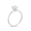 Thumbnail Image 3 of Now + Forever Diamond Solitaire Ring 1/2 Carat Princess-Cut 14K White Gold (I/I2)