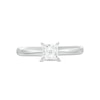Thumbnail Image 4 of Now + Forever Diamond Solitaire Ring 1/2 Carat Princess-Cut 14K White Gold (I/I2)