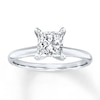 Thumbnail Image 0 of Certified Diamond Solitaire Ring 1-1/2 carats 14K White Gold