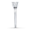 Thumbnail Image 2 of Certified Diamond Solitaire Ring 1-1/2 carats 14K White Gold (I/I1)