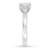 Thumbnail Image 2 of Certified Diamond Solitaire 1-1/2 ct Princess 14K White Gold