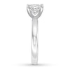 Thumbnail Image 2 of Certified Diamond Solitaire 1-1/2 ct Princess 14K White Gold (I/SI2)