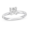Thumbnail Image 0 of Certified Diamond Solitaire 1 Carat Cushion-cut 14K White Gold (I/I1)