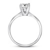Thumbnail Image 1 of Certified Diamond Solitaire 1 Carat Cushion-cut 14K White Gold (I/I1)