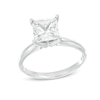 Thumbnail Image 0 of Certified Diamond Solitaire 2 ct Princess-cut 14K White Gold (I/I2)