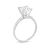 Thumbnail Image 2 of Certified Diamond Solitaire 2 ct Princess-cut 14K White Gold (I/I2)