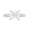 Thumbnail Image 4 of Now + Forever Certified Diamond Solitaire 2 ct Princess-cut 14K White Gold (I/I2)