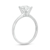 Thumbnail Image 3 of Now + Forever Certified Diamond Solitaire 1 ct Princess-cut 14K White Gold (I/I1)
