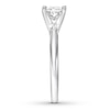 Thumbnail Image 3 of Now + Forever Certified Diamond Solitaire 3/4 ct Princess-cut 14K White Gold (I/I1)