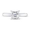 Thumbnail Image 2 of THE LEO Artisan Diamond Solitaire Engagement Ring 1-1/2 ct tw Princess-cut 14K White Gold