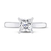 Thumbnail Image 3 of THE LEO Artisan Diamond Solitaire Engagement Ring 1-1/2 ct tw Princess-cut 14K White Gold