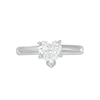 Thumbnail Image 3 of Now + Forever Diamond Solitaire Ring 1 carat Heart-shaped 14K White Gold (I/I2)