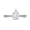 Thumbnail Image 2 of Certified Diamond Solitaire 1 ct Pear-shaped 14K White Gold (I/I1)
