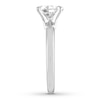 Thumbnail Image 3 of Now + Forever Diamond Solitaire Engagement Ring 1 Carat Oval 14K White Gold (I/I2)